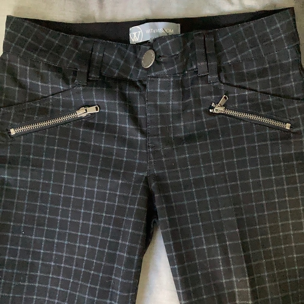 Wit & Wisdom AB Solution Zip Pocket Skinny Ponte Pants
